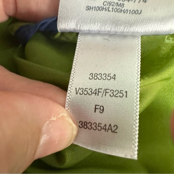 Lands End Green Quilted Puffer Vest, Small - Picture 7 of 7